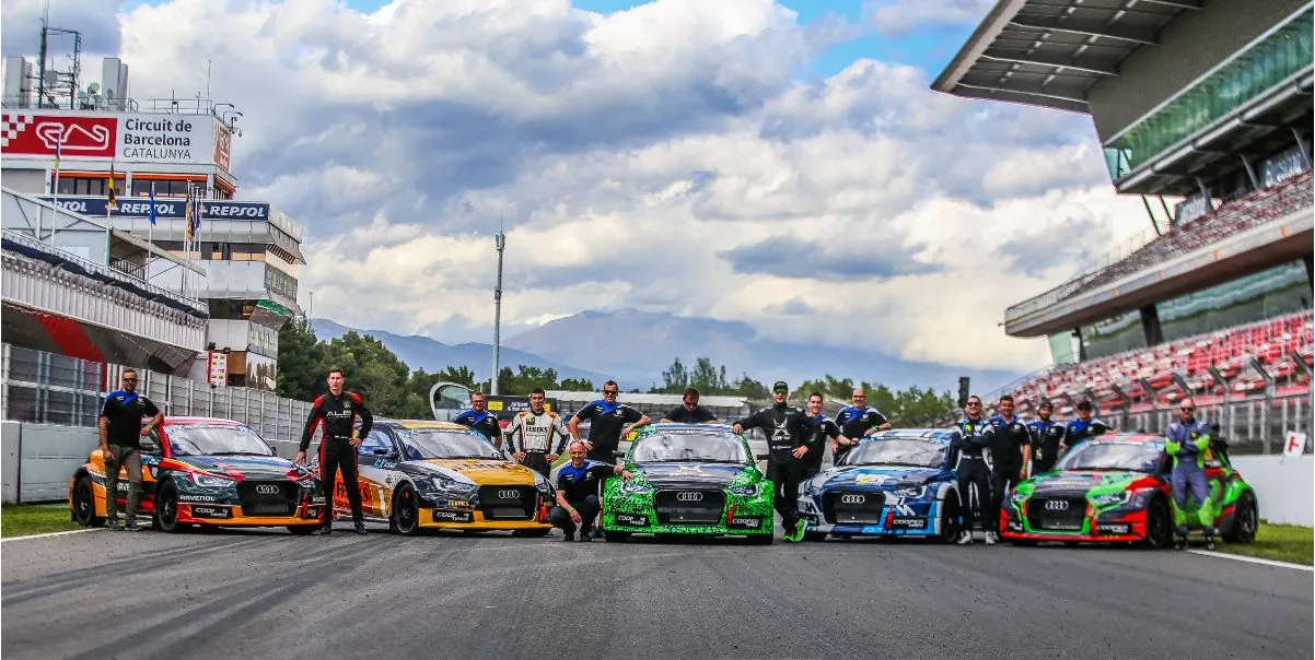 Volland Racing team with Audi A1 S1600